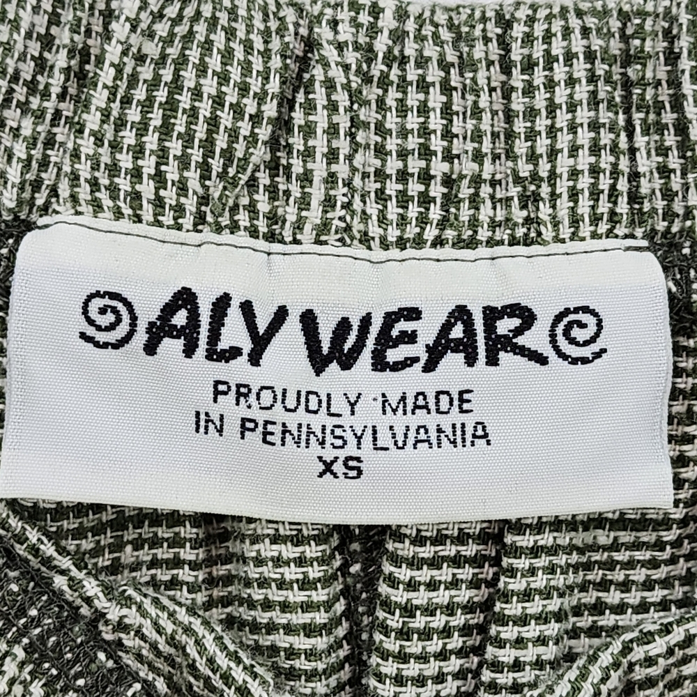 Aly Wear Women's Houndstooth A-line Maxi Skirt - XS - Picture 3 of 6